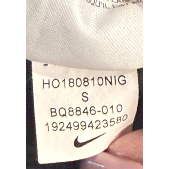 Nike Womens Sweatshirt Half-Zip Floral Pullover Black BQ8846-010 Size Small - Picture 4 of 9